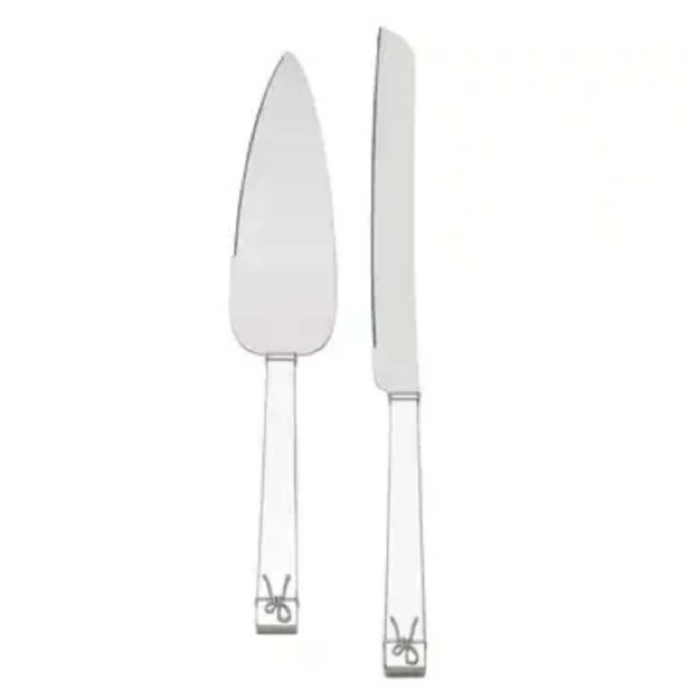 NIB Vera Wang Love Knot Cake Knife & Server